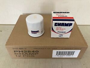 TWELVE(12) USA Champ PH2840 Oil Filter CASE fits PH4967 L14476 51394 V4476