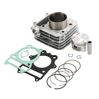 72MM CYLINDER BARREL PISTON KIT Fits SUZUKI MARAUDER 250 GZ250 99-11 GN250 82-01 - Изображение 1 из 4