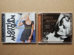 (LOT OF 2) LORRIE MORGAN CDS "SHAKIN' THINGS UP" & "SECRET LOVE" - Imagen 1 de 2