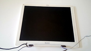 APPLE G4 POWERBOOK 14" 2005 A1134 COMPLETE LCD SCREEN DISPLAY ASSEMBLY MATTE