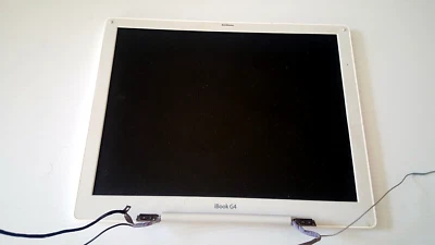 APPLE G4 POWERBOOK 14" 2005 A1134 COMPLETE LCD SCREEN DISPLAY ASSEMBLY MATTE - Image 1 of 4