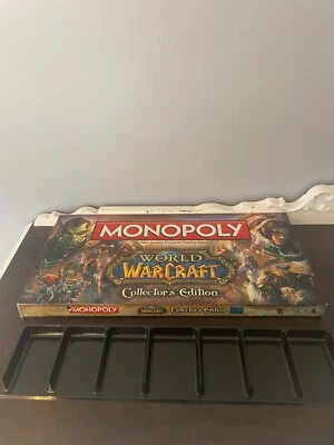 WORLD OF WARCRAFT MONOPOLY 仅盒子和托盘 — 第 1/4 张图片
