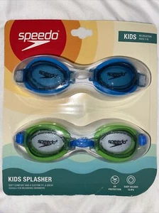 Speedo KIDS SPLASHER GOGGLES (1 pack of 2) Ages 3-6 - Picture 1 of 12