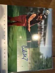 Candie Kung 2004 SP Signature Golf 8x10 Autograph Card Signature Shots - Picture 1 of 2