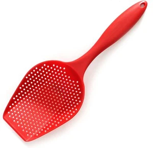 Norpro Scoop Colander, Large, Red,Colanders, Strainers & Sifters - Picture 1 of 1
