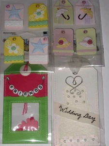 PAPER BLISS AND FRESH TAGS EMBELLISHMENTS FOR CARDS AND SCRAPBOOKING PROJECTS - Picture 1 of 5