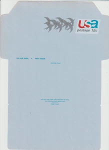 US #UC44 Air Mail Aerogramme, Postal Stationery, Entire, 1971, 15c MNH - Picture 1 of 1