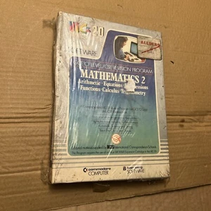 VIC 20 PROGRAMA DE MATEMÁTICAS Juego de Cassette Vintage 1982 PUBLICACIÓN GRATUITA R3E - Imagen 1 de 4