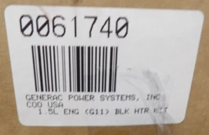GENERAC 6174 EXTREME COLD BLOCK HEATER KIT FOR 1.5L, NEW - Picture 1 of 2