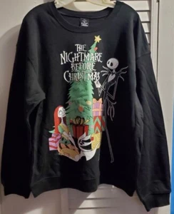 Disney's Nightmare Before Christmas Damen Langarm Gr. Large L 11-13 Neu - Bild 1 von 5