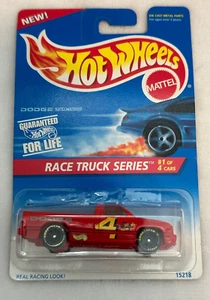 1996 Hot Wheels #380 Race Truck Series 1/4 DODGE RAM 1500 Red  - Picture 1 of 6