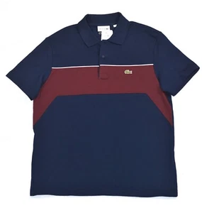 Lacoste Regular Fit Colorblock L.12.12 Polo Shirt Mens Size XXL / 7 NWT - Picture 1 of 4