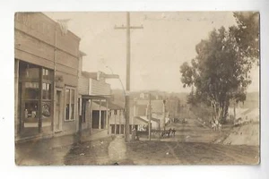 1911 Forestville, California Street Scene RPPC - Picture 1 of 2