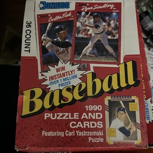 1990 Donruss Baseball Cards, 1 Unopened Sealed Wax PACK From Wax Box, 16 Cards