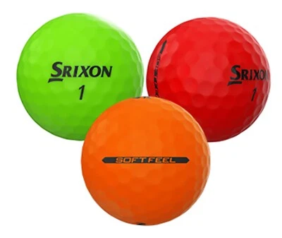 120 Srixon Soft Feel Matte Color Mix AAA Quality Used Golf Balls *Free Shipping! - Image 1 of 4
