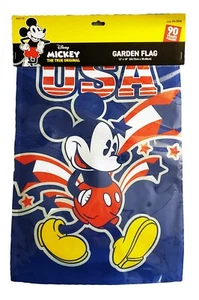MICKEY MOUSE USA FLAG 12"x18"~ 4TH OF JULY - Picture 1 of 1