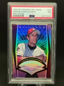 1998 SPx power explosion Spectrum 46 Nomar Garciaparra 33/50 PSA 7 - Picture 1 of 2