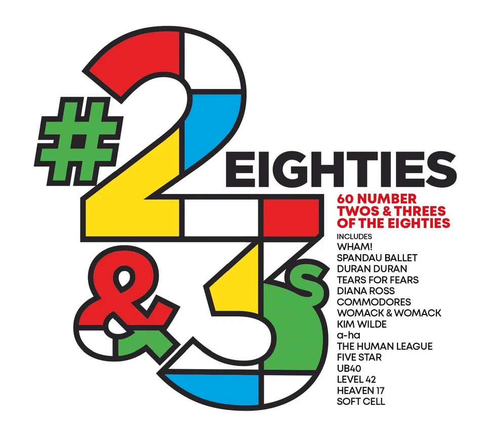 Various - Various  - 80s - #2s And #3s [cd] [CD] - Image 1 of 1