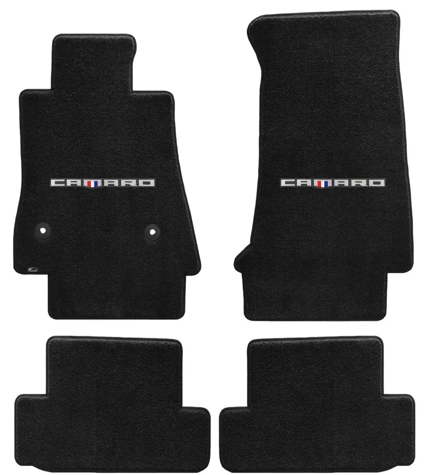 JUEGO DE ALFOMBRILLAS LLOYD Luxe 4 piezas hechas a medida para adaptarse a Chevrolet Camaro 2016 a 2023 Foto 1 de 4