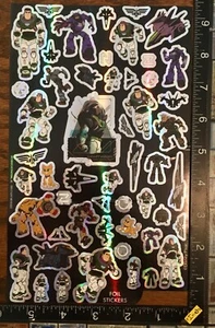 LIGHTYEAR VON DISNEY-PIXAR, EIN BLATT SCHÖNE FOLIENSTICKER #TOYSTORY01 - Bild 1 von 2