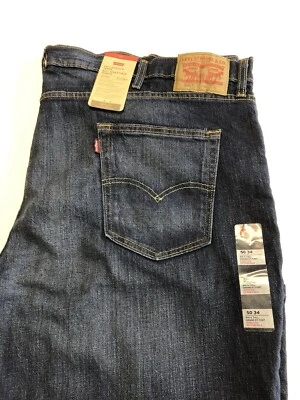 NWT LEVI’S 541 Men’s Blue Athletic Taper Denim Pants SZ: 50x 34 - Image 1 of 4
