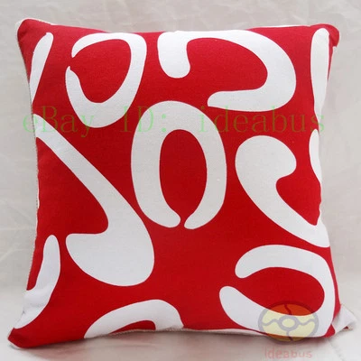 Home Decorative Sofa Square Cotton Canvas Fabric Cushion Cover/Pillow case - Image 1 of 2