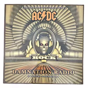 AC/DC - Damnation Radio: Limited Edition Gold Vinyl - NEW - 0724 - Picture 1 of 2