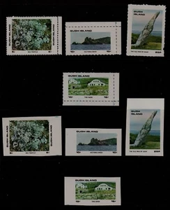 Gugh Island {UK Local} Selection Stamps. Perf/Imperf. MNH. #799 - Picture 1 of 1
