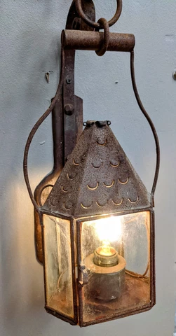 Vintage Authentic Pedro de Lemos Handmade Lamp Wall Sconce Light #1 Cover