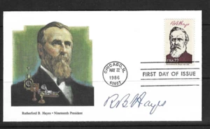 United Sates Presidents -  Rutherford B . Hayes  - FDC . Fleetwood cachet - Picture 1 of 1
