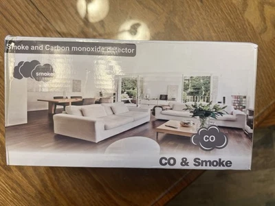Pack de 6 alarmas de humo y monóxido de carbono (marca Yfwsrecinoe) Foto 1 de 4