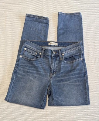 Madewell Women's The Slim Boy Jean Medium Wash High Rise Jeans. Size 26 - Image 1 of 4