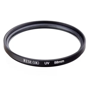 58mm UV Digital Ultraviolet Lens Glass Filter 58 mm Nikon Canon Sony Panasonic - Picture 1 of 9