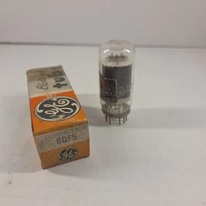 Tubos de vacío GE 6GF5 Compactron sin probar DEVOLUCIÓN DE DINERO SI ESTÁ MAL - Imagen 1 de 8
