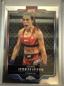 2025 Topps Chrome UFC - Joanna Jedrzejczyk #34 - Picture 1 of 2