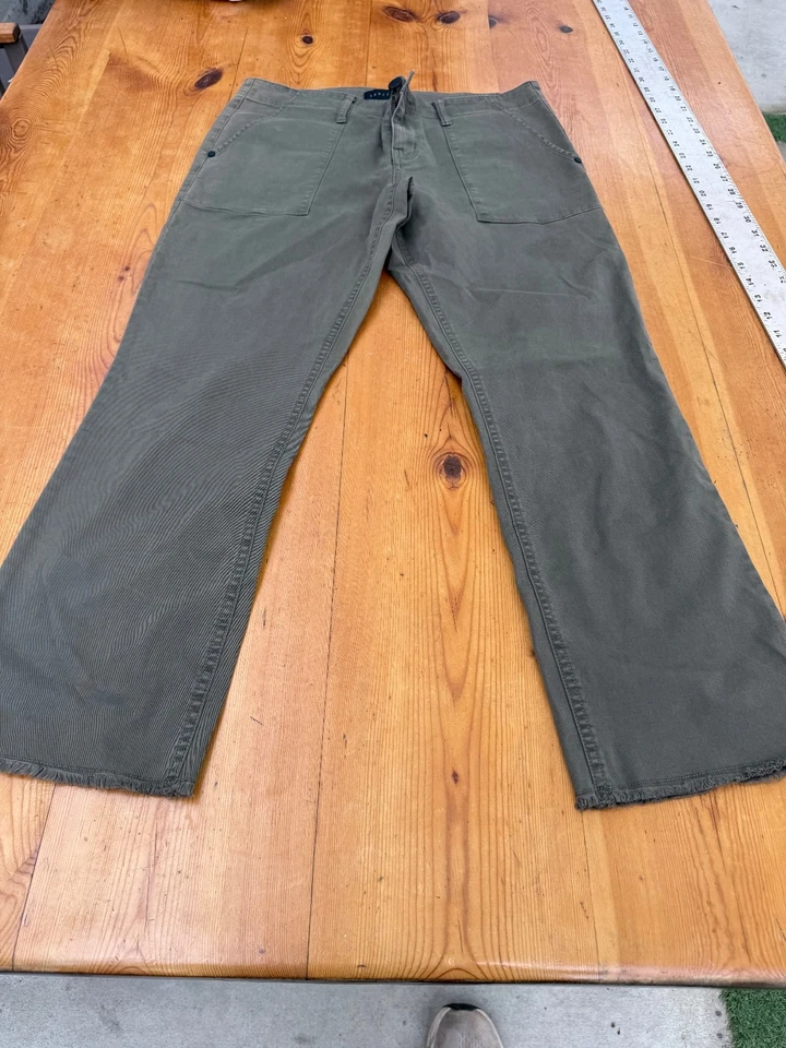 Sanctuary Mujer Talla 28 Pantalones Ajustados Verde Ejército A7 Foto 1 de 4