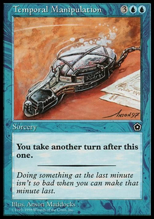 MTG English Temporal Manipulation NM Normal Portal Second Age - Image 1 of 1
