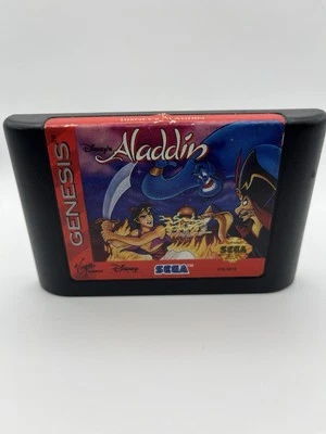 Disney's Aladdin (Sega Genesis, 1993) Cart Only - Image 1 of 2