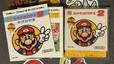 Super Mario Bros. 2  Famicom Disk System Japan Import US Seller TESTED - Image 1 of 4