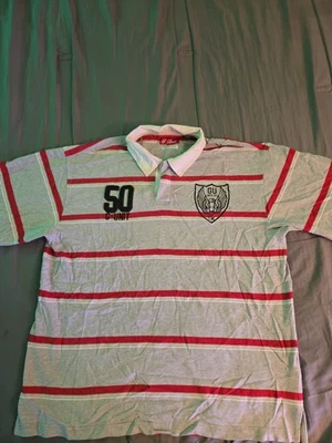 G-Unit 50 Cent Collard Button Up. Size LG. Good Used Condition . - Image 1 of 4