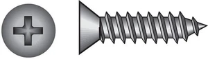 Tornillo de chapa de metal Hillman 80162 chapado en zinc Phillips #6 x 5/8 in. - Imagen 1 de 1