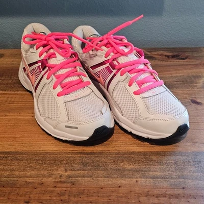 Nike Dart 10 Para Mujer Zapatos para Correr Blanco Rosa Tenis 580427 Atléticos Talla 6.5 Foto 1 de 4