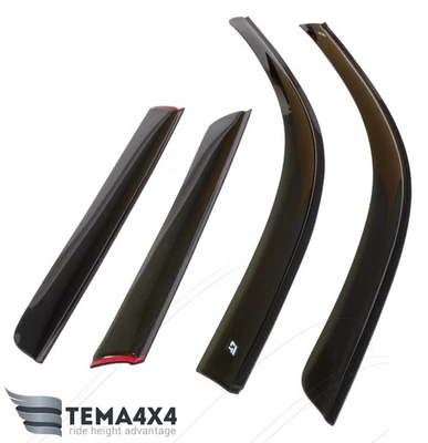 Viseras de ventana con cinta deflector protector solar lluvia para Subaru Legacy Wagon Outback Foto 1 de 4