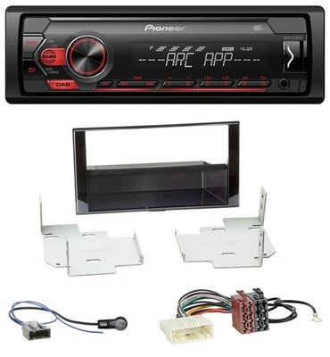 Pioneer DAB 1DIN MP3 AUX USB Autoradio für Nissan Micra, Note (ab 2013) - Bild 1 von 4