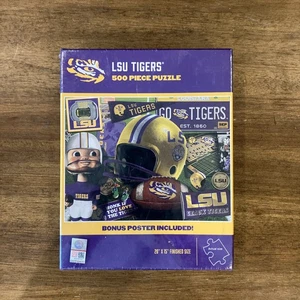 LSU TIGER 500-teiliges Puzzle brandneu. Bonus Poster inklusive - Bild 1 von 8