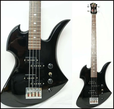 Bajo FERNANDES MB-65 BL Mockingbird Negro Años 90 Fernandes Buen Estado MIJ Foto 1 de 4