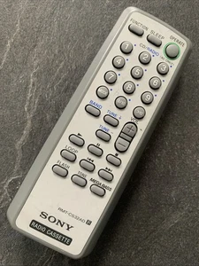 SONY AUDIO STEREO HI-FI CD RMT-CS32AD GENUINE REMOTE CLEANED TESTED & WORKING - Picture 1 of 5
