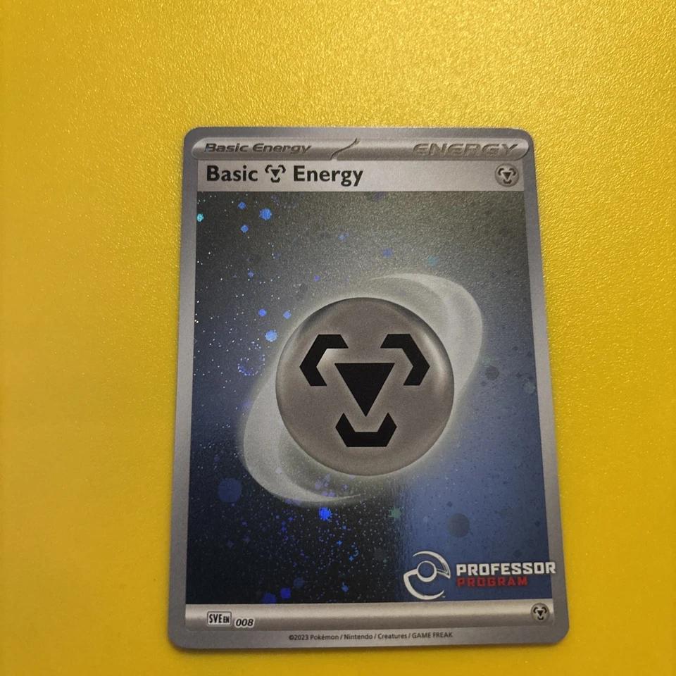 Pokemon Professor Program Promos Metal Energy (2023) (M) #008 NM - Image 1 of 2