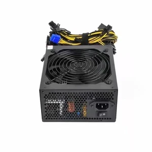 Power Supply Unit 1800W ATX Platinum Support 6 GPU Gaming Computer - Picture 1 of 4