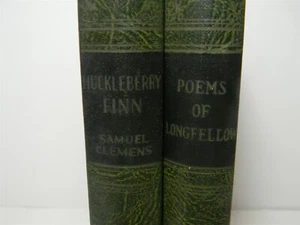 Vintage Longfellow Clemens World's Popular Classics Art-Type Edition Lot /2-7C5 - Bild 1 von 10